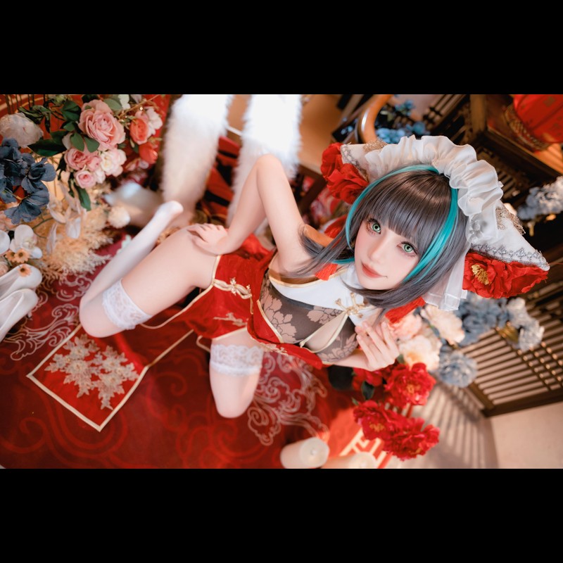 Shika小鹿鹿 新年柴郡-图鉴COS