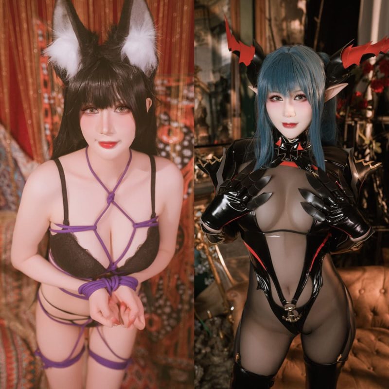 兔胖胖 COS写真资源合集[17套][持续更新中]-图鉴COS