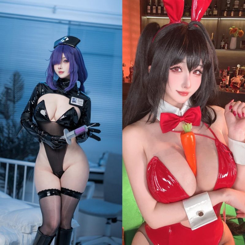 rioko凉凉子 COS写真资源合集[138套][持续更新中]-图鉴COS