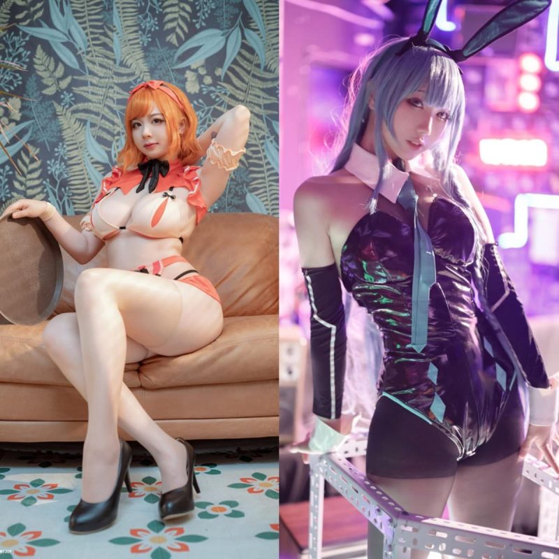 周叽是可爱兔兔 COS写真资源合集[40套][持续更新中]-图鉴COS