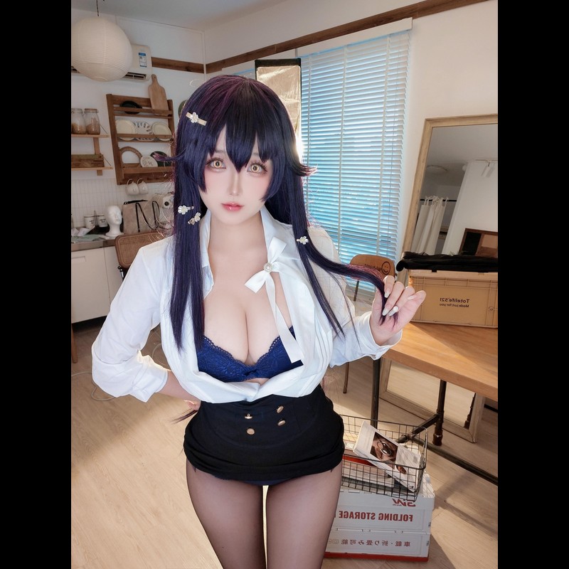 图片[3]-日奈娇(椎名莜) 吾妻的指导课 - 图鉴COS-图鉴COS