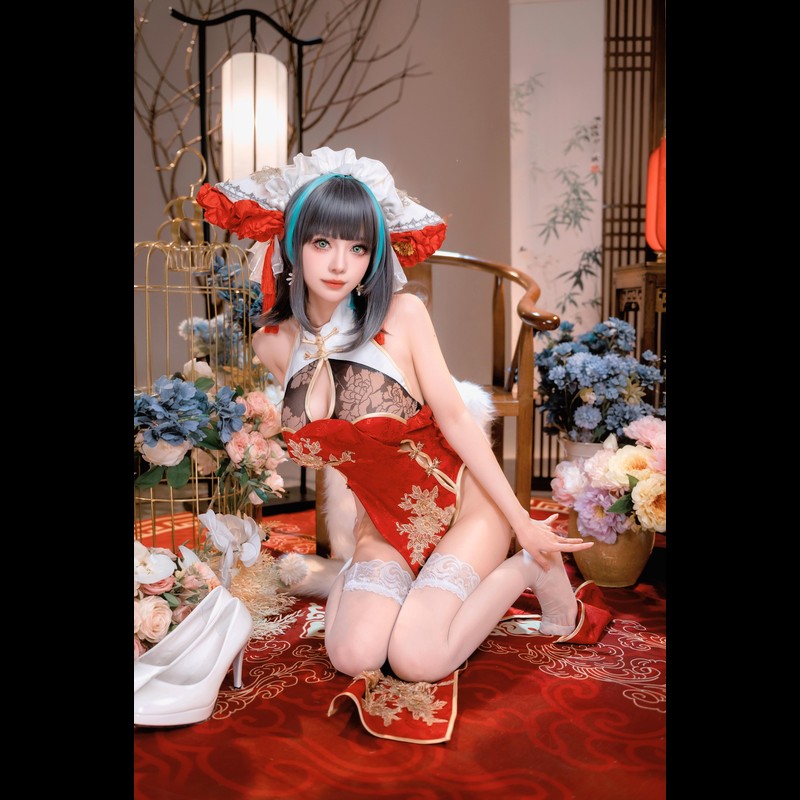 图片[2]-Shika小鹿鹿 新年柴郡 - 图鉴COS-图鉴COS