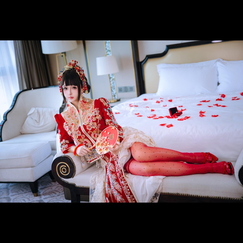 图片[5]-日奈娇(椎名莜) 洞房花烛 - 图鉴COS-图鉴COS