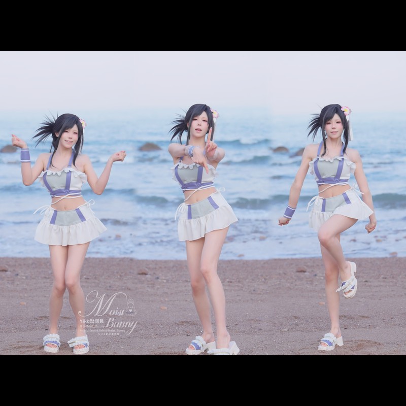 图片[3]-Yiko湿润兔 - 2025泳装限定作 海边假日 蒂法 - 图鉴COS-图鉴COS