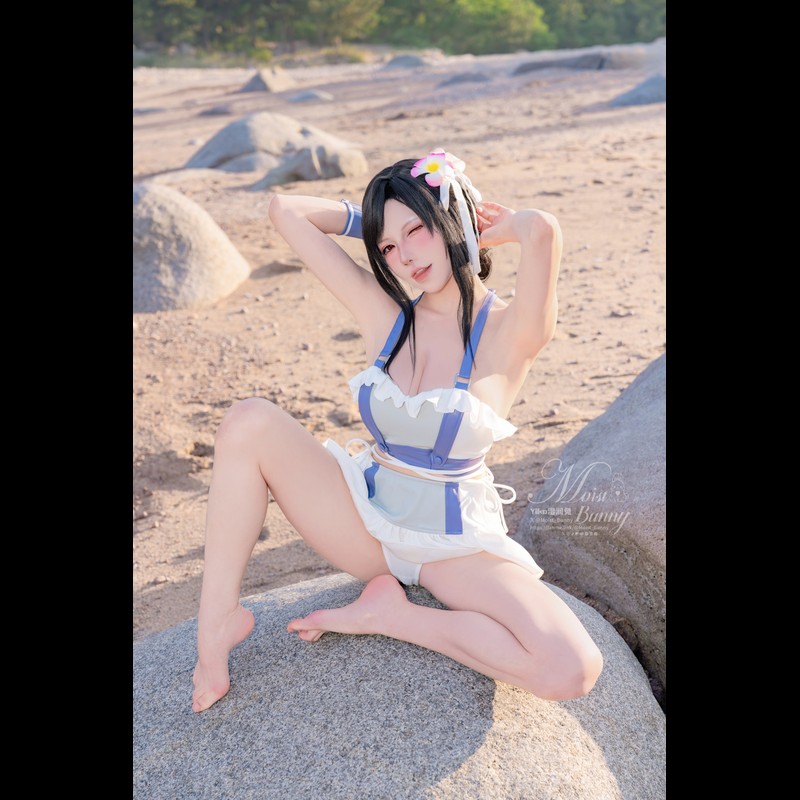 图片[4]-Yiko湿润兔 - 2025泳装限定作 海边假日 蒂法 - 图鉴COS-图鉴COS