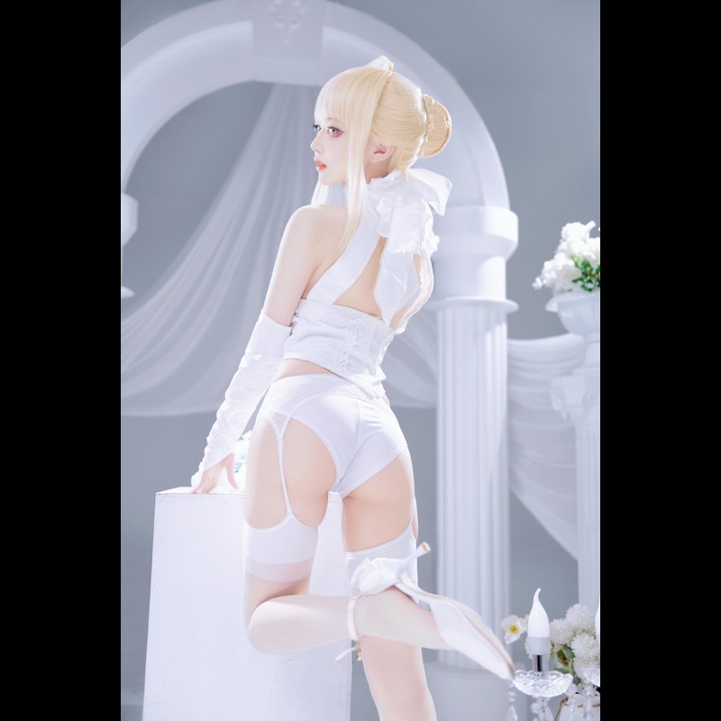 图片[6]-Shika小鹿鹿 Saber花嫁 - 图鉴COS-图鉴COS