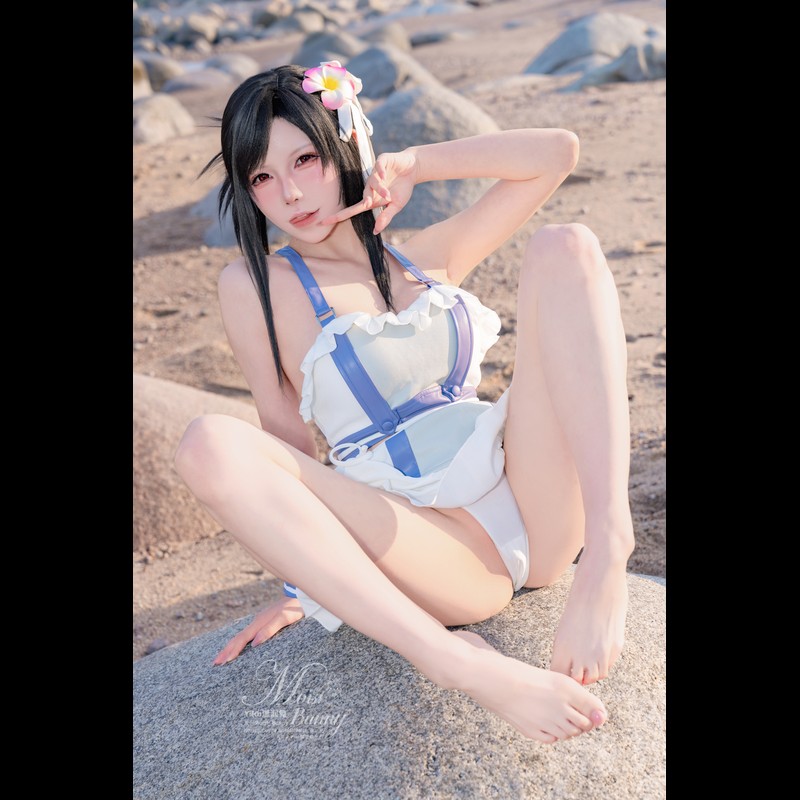 图片[6]-Yiko湿润兔 - 2025泳装限定作 海边假日 蒂法 - 图鉴COS-图鉴COS